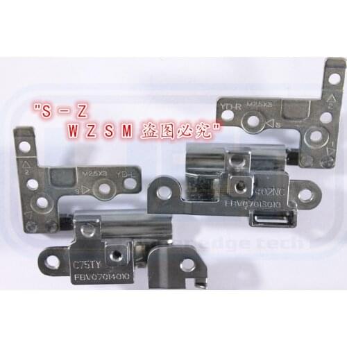 NEW Laptop Hinges Kit For Dell Vostro 3360 V3360 402NC C75TY Series R & L P/n:FBV07013010 FBV07014010 FBV07012010 FBV07016010