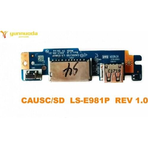Original for Lenovo 320S-15AST USB BOARD 320S-15AST CAUSCSD LS-E981P REV 1.0 tested good free shipping