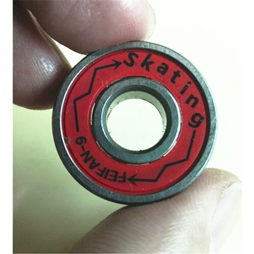 Original Feifan ILQ9 608 Bearing for Inline Skates Skateboard Scooter ILQ-9 Bearings for Slalom FSK Speed Skating