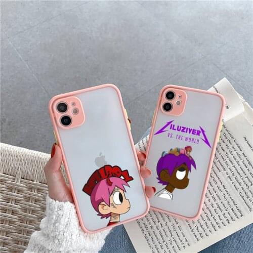 Lil Uzi Vert Eternal Atake Rapper Phone Case Matte Transparent for iPhone 7 8 11 12 s mini pro X XS XR MAX Plus cover funda