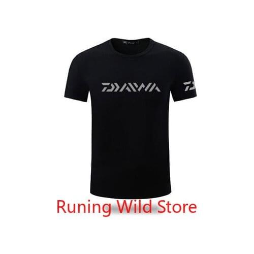 DAIWA 2020 Spring Summer Fishing Shirts Fishing Clothing Short Sleeve Quick Drying Breathable Anti UV Sun Protection Clothes