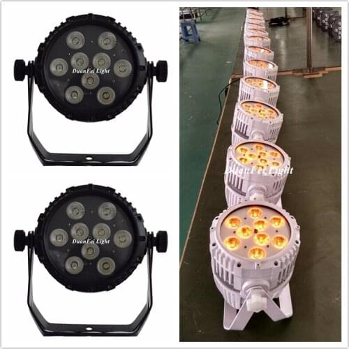 10 pieces 9x15w led par rgbwa dj battery led par cans ip65 wireless par rgbwa led