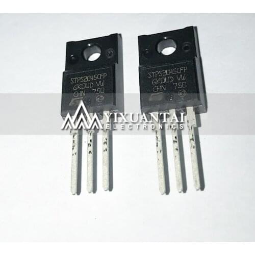 10pcs/lot STPS2045CFP STPS2045 TO220 New original