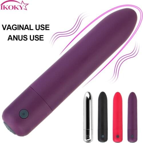 10 Speeds Mini Bullet Vibrator Strong Vibration Powerful Sex Toys for Women Clitoris Stimulator G-spot Massager Dildo Vibrator