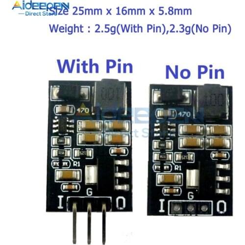2x5W DC 6-40V to 3.3V 5V Low Noise 2 in 1 LDO Linear Regulators DC-DC Buck Converter Module replace AMS1117 LM317 7805