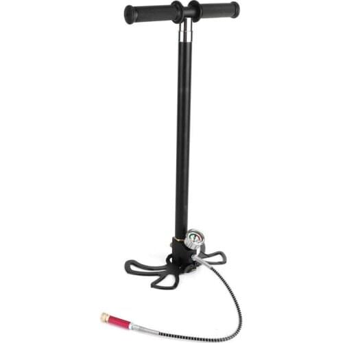 Car pump Car air pump 4‑Level Hand Air Pump 30mpa 4500PSI High Pressure Portable Tire Inflator for Car Motorcycle Bike car