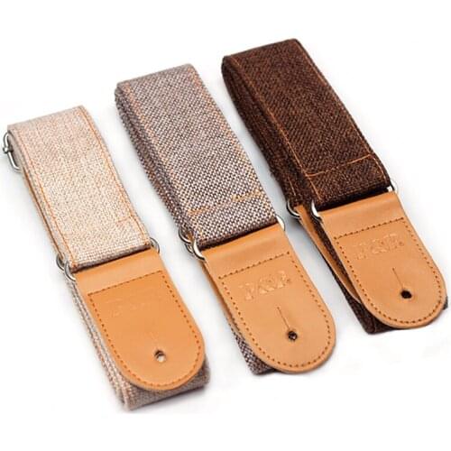 Hot 1pc Electric Guitar Shoulder Strap With Vintage Style Adjustable Leather Belt Musical Stringed Instruments Accessories Gear