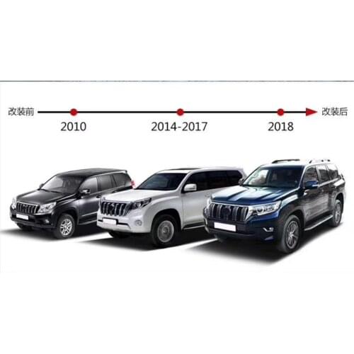 Suit For Prado Bator Old 2018 New Large Enveloping Hood Leaf Plate Front and Rear Bumper