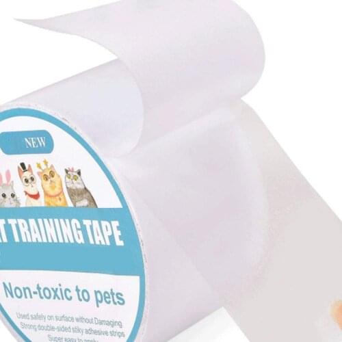 Transparent Cat Anti-Scratch Tape Roll Furniture Guards Couch Protector Cat Scratch Prevention Clear Sticker For Sofa
