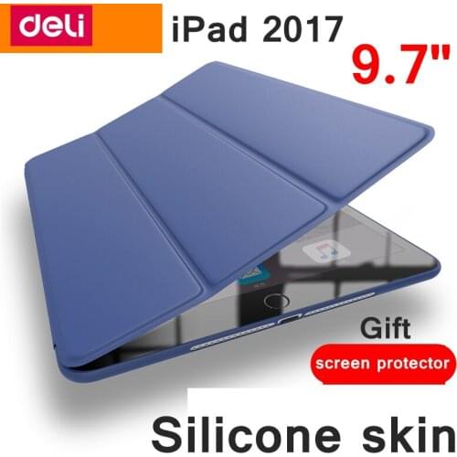 [ReadStar] New Pad 2017 silicone protective case 9.7" laptop skin soft intellegent sleep wake up 1:1 prototype mold case