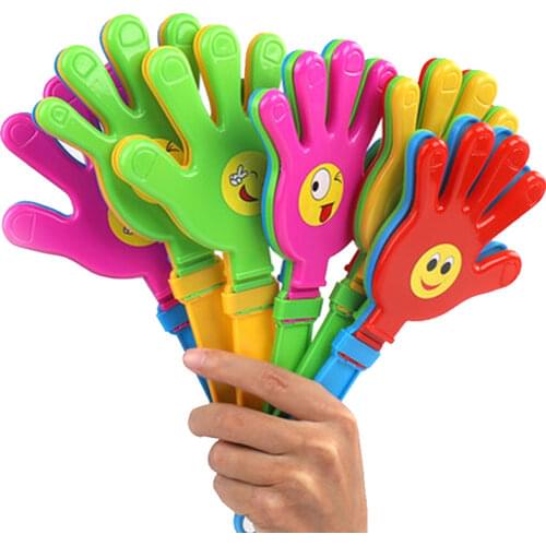 Hand Clap Claquette Enfant Noise Maker Fiesta Party Concert Cheering Props Children Adult Kids Toys Brinquedos