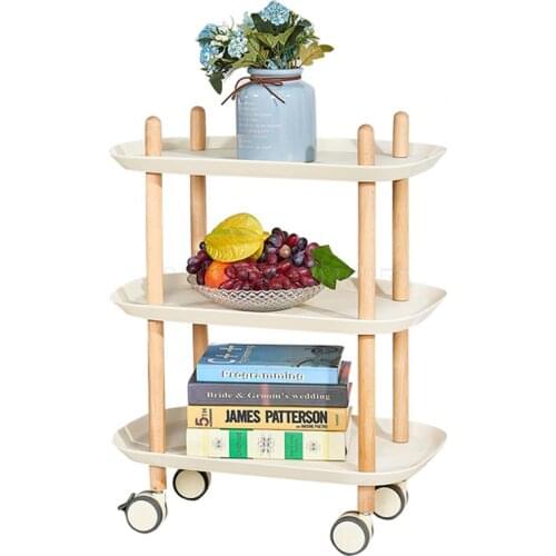 Beauty salon trolley mobile rafter cart nail salon beauty storage multifunctional cart ABS rack