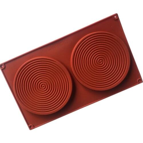 Currently Available Wholesale 2 Even Mosquito Mousse Silica Gel Handmade Soap Mold Cake Mold XG7002