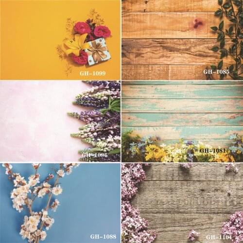 Vinyl Custom Photography Backdrops Wooden Planks Theme Photography Background # GH200415-03