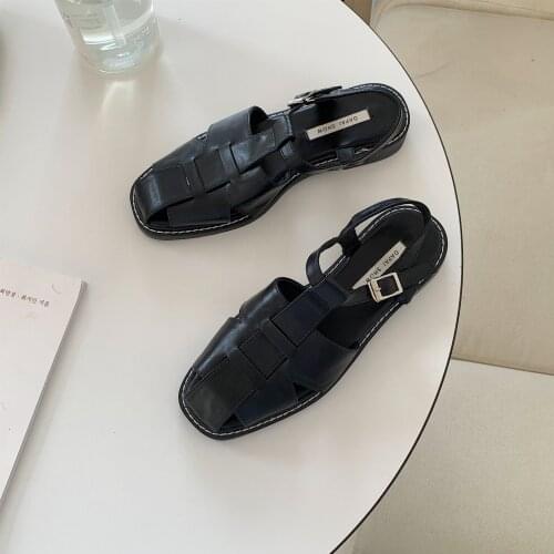 Gladiator Platform Womens Sandals 2021 Summer Fashion Women Chunky Beach Sandal Pu Comfortable Sandalias Mujer