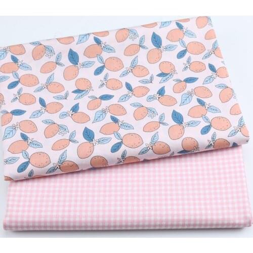 160cm*50cm FRUIT cotton fabric DIY bedding quilting apparel dress patchwork fabric kids handwork curtain decor cloth