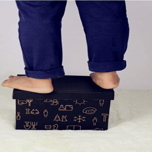 2017 High Quality XXL Folding Rectagle Paper storage box clothes Box Office Organizer Black Red Brown Colour Available 110L