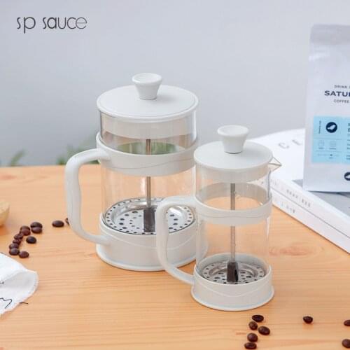 Japan 350/800ml Coffee Tea Pot Manual French Presses Pot Coffee Maker Filter Pot Cafetera Expreso Percolator Tool Tea Filter Cup