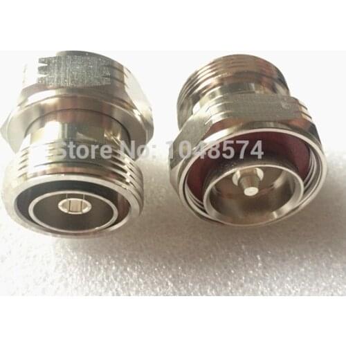 5pcs Adapter 7/16 DIN male plug to 7/16 DIN female jack L29 coaxial RF connector converter