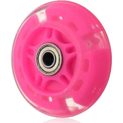 80mm 120mm Scooter Led Flash Wheel Mini Or Maxi durable Scooter Flashing Lights Back Rear Abec-7 2020 Hot sale