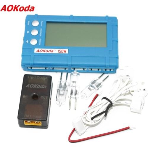AOKoda 2s-6s Lipo/Li-Fe Battery Balancer Charger/Voltage Indicator/Battery Discharger 5W/150W