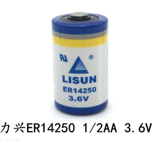 20PCS ER14250 1/2AA 3.6V 14250 applicable PLC automatic industrial control equipment non-rechargeable