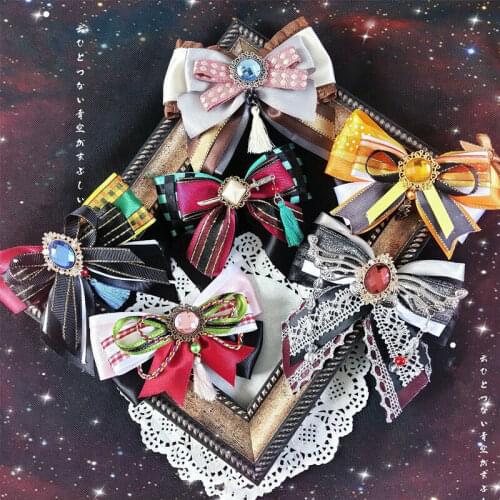 Cosmile Demon Slayer Tomioka Giyuu Kochou Shinobu Rengoku Kyoujurou Hair Bowknot Cosplay Stuffed Limited Toy Accessory Cute Gift