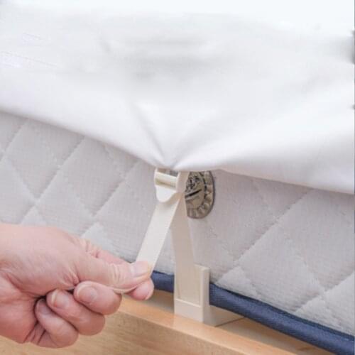 Useful Bed Sheet Holder Elastic Bed Sheet Grippers Strap Clip Grippers Fasteners Adjustable Mattress Holder For Home Accessories