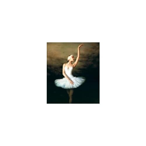 DIY 40X50 Oil Painting By Numbers White ballerina paint by numbers On Canvas Home Decor Digital Painting chrismas