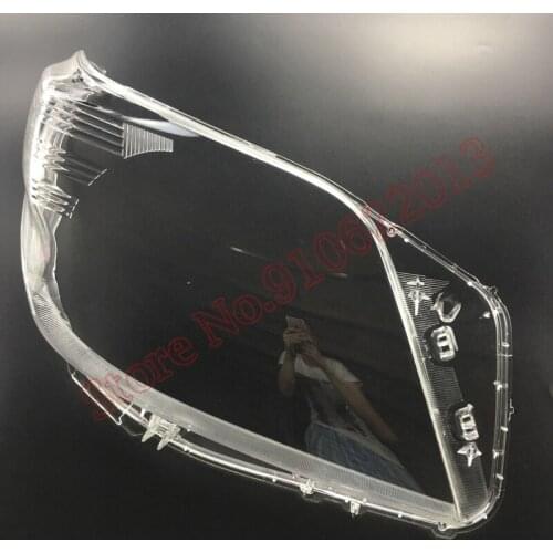 For Toyota Land Cruiser Prado Car Front Headlight Cover Lens Glass Transparent Lampshade Bright Head Light Lamp Shell 2009-2013
