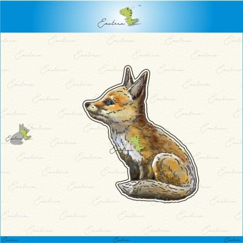 Fox metal cutting dies 2021 new diy molds Scrapbooking Paper Making die cuts crafts