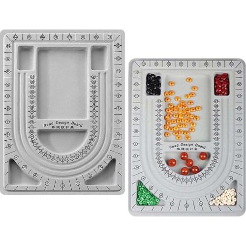 Mini Small Necklace Design Plate Armband Kralen Sieraden Maken Tray Craft DIY Stroomden Kraal Boord Ontwerp Bureau Craft