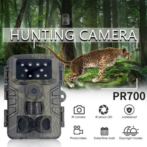 MINI PR700 Wildlife Trail Camera Infrared Night Vision 1080P 12MP Outdoor Wild Surveillance Tracking outdoors camera for hunting