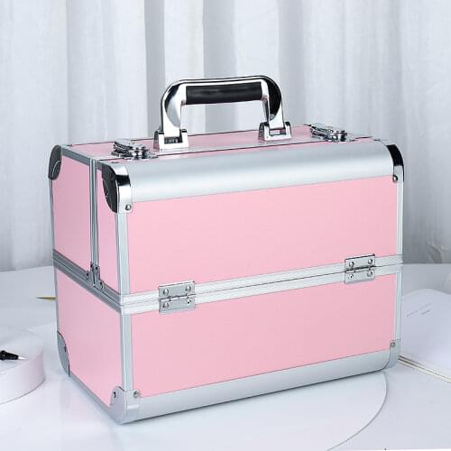 New Make Up Storage Box Cute Cosmetic Makeup Organizer Jewelry Box Women Organizer for Cosmetics Make Up Boxes Bag Suitcase