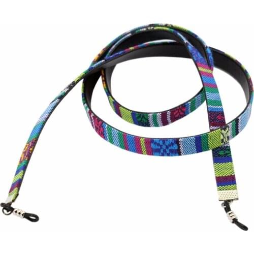 Wholesale 10mm Wide Retro Eyeglass sunglasses neck string cord retainer strap eyewear lanyard holder with good silicone loop