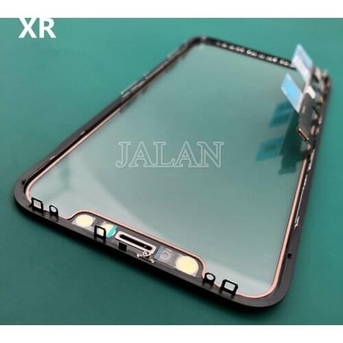 XR Digitizer Touch Panel Repair LCD TP Touch Glass With Frame Replacement
