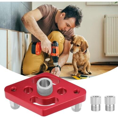 Punching Locator Vertical Drill Tool For Drilling Guide Tools Aluminum Alloy Strength Practical And Long Life Easy Operation