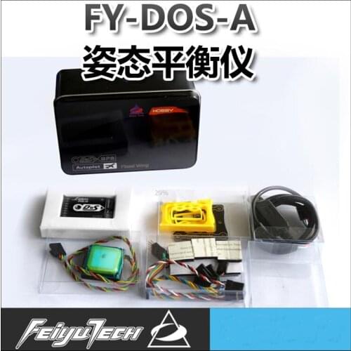 Feiyu FY-DOS-A AFSS Inertial Attitude Stabilizer Flight Stabilisation System FY-DOS w/ GPS Module for RC Fixed-wing FPV Control