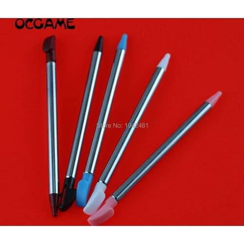 10PCS Metal Retractable Stylus Touch Pen 5 Colors For 3DSXL 3DS LL