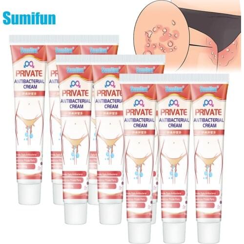 Sumifun 9Pcs Bacteriostasis Ointment Dermatitis Psoriasis Eczema Anti-inflammatory Pruritus Remove Odor Antibacterial Cream