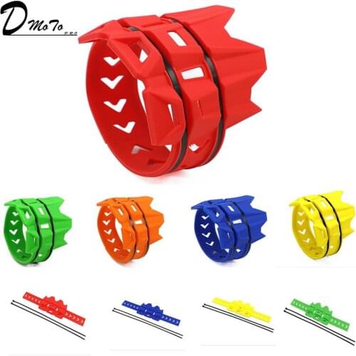 Universal Acerbis Style MX Motorcycle Exhaust Muffler Silencer Protector Guard for CRF 230 KTM EXC Dirt Bike Parts Motocross