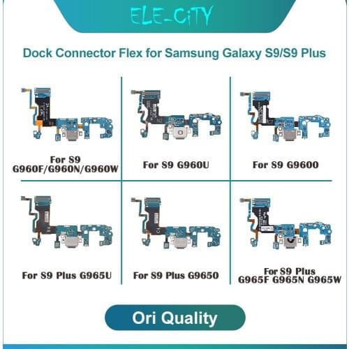 USB Charging Dock Connector Flex Cable For Samsung Galaxy S9 S9 Plus G9600 G960U G960F G960N G960W G9650 G965U G965F G965N G965W