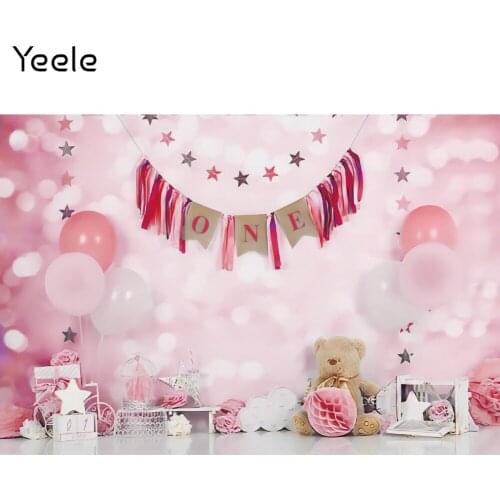 Yeele Photocall Birthday Interior Backdrops Balloon Dots Party Decor Backgrounds Photographic Photography For Baby Photo Studio