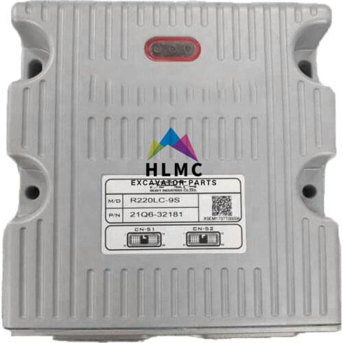 Factory supply genuine excavator controller R220LC-9S ECU computer board 21Q6-32181