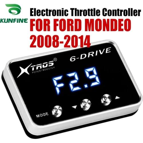 Car Electronic Throttle Controller Racing Accelerator Potent Booster For FORD MONDEO 2008-14 ALL ENGINES Tuning Parts Accessory