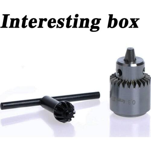 DIY Tools Mini Mini Drill Chuck Electric Drill Bit Drill Bit Clamp 0.3-4MM Precision Chuck Set