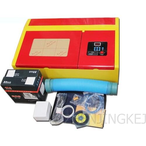 Laser Engraving Machine 220V Small Seal Cutting Plotter Computer Engraving Machine Small Crafts DIY Wallet Comb Marking Tools