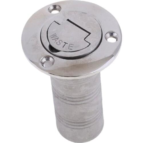 Boat Waste Deck Fill/Filler -1.5' Marine Sailing 316 Stainless Steel - 38mm