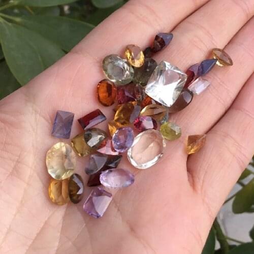 Samll Size Natural Polyhedron Mineral Crystal Quartz For DIY Decoration