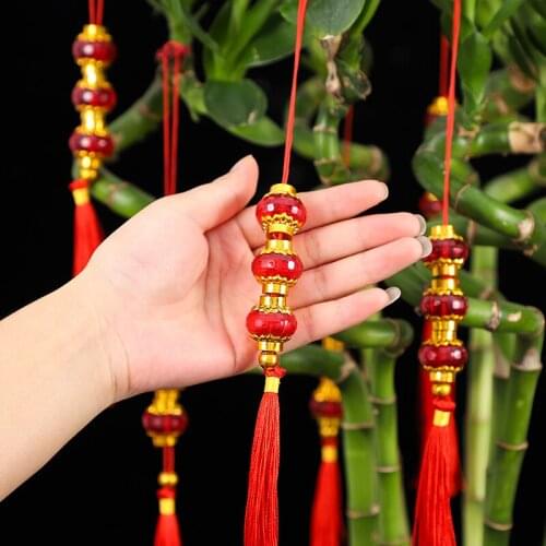 New Year Lantern pendant bonsai decoration new year scene layout year of the ox 2021 Spring Festival interior decoration